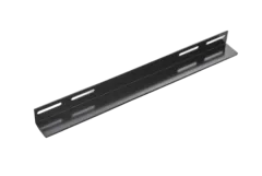NaviaTec L profil (L Bracket) za 450mm duboki ormar, crni, 1 par