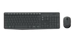 Logitech MK235 Wireless Keyboard and Mouse Combo, DE