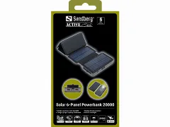 Sandberg Solar 6-Panel Powerbank 20000