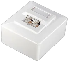 Transmedia 2xWestern 8 8 socket Cat6