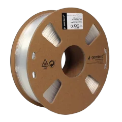 Gembird ABS Filament Transparent, 1.75 mm, 1 kg