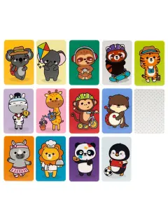 Set kartica za igru memorije Puckator Adoramals Wild Kids GAME03