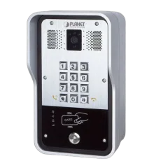 Planet 720p SIP Multi-unit Apartment Vandalproof Door Phone with RFID and PoE