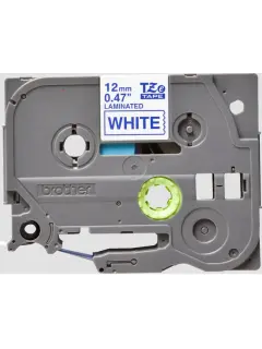 Vrpca Brother p-touch TZE233 12mm white/blue