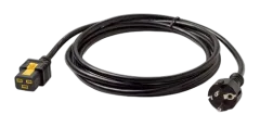 APC Power Cord, Locking C19 to CEE 7 Schuko, 3.0m