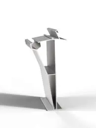 Ridge support 10°