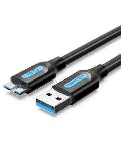 Vention USB 3.0 A Male to Micro-B Male Cable 2m, Black
