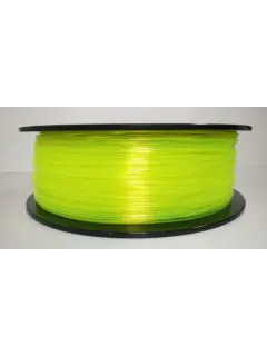 PLA filament 1.75 mm, 1 kg, transparent yellow
