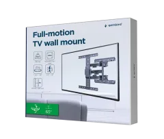 Gembird Full-motion TV wall mount, 32”-65”