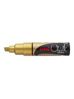 Marker Uni pwe-8k chalk_kreda zlatni