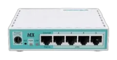 MikroTik E50UG hEX (2024 version) 5-Port Gigabit Router