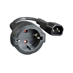 Gembird Power adapter cord (C14 male to Schuko female)