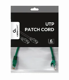 Gembird Cat6 UTP Patch cord, green, 0,25 m