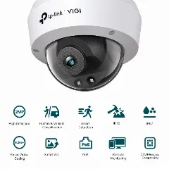 TP-Link VIGI 2MP IR Dome Network Camera (2.8mm)