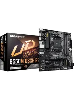 Gigabyte B550M-DS3H R2, AM4, S3, U3, mATX