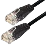Transmedia Cat.5e UTP Kabel 0,5M, Black
