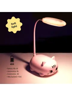 Lampa LED Miquelrius Back2Fun mačka roza MR13336