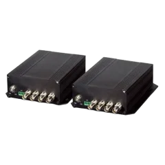 Planet 4-Channel Video over Fiber Bundled Kit (FC,SM)-20km