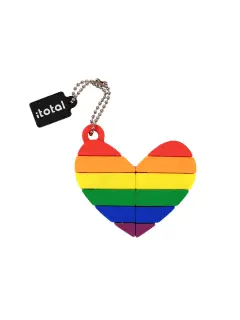 USB stick iTotal 32GB srce Love is love sortirano 16/1  XL2182