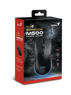 Genius Scorpion M500, igraći miš, RGB, 3600dpi