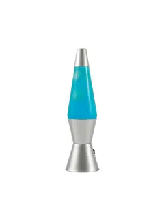 Lava lampa iTotal LED srebrna u plavoj bojiXL3328