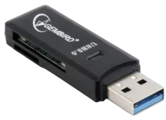 Gembird Compact USB 3.0 SD card reader, blister