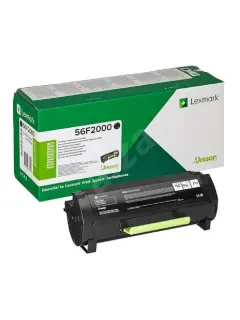 Toner Lexmark 56F2000 black 6k