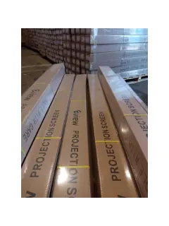 Outlet artikl- B grade pojekcijsko platno E-View MS200/203×203cm, zidno, ručno