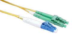 NFO Patch cord, LC UPC-LC APC, Singlemode 9 125, G.657A2, 3mm, Duplex, 3m