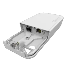 MikroTik Fiber to Copper Converter in Outdoor enclosure
