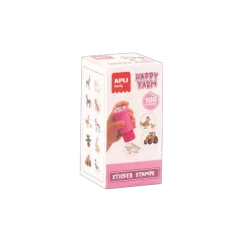 Pjenasti papir Apli 400x600mm gliter crveni 3L 13172