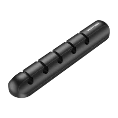Vention 5 Ports Desktop Cable Manager, Black