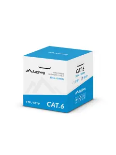 Lanberg Lan Cable CAT.6 SFTP 305M Solid CU Grey CPR + Fluke Passed