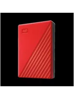 WD My Passport 6TB Portable, USB 3.0 crveni