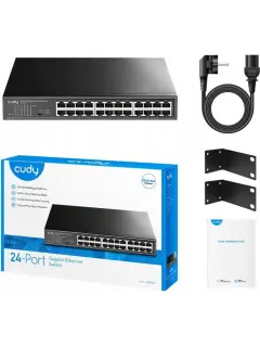 Cudy 24-Port Gigabit Unmanaged Rack-Mount/Desktop Switch