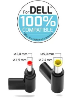 Port punjač 65 W GaN2 USB-C za DELL NB, 2 nastavka