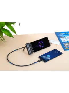 Manhattan powerbank 5000 mAh, USB-C, 20 W, Crni