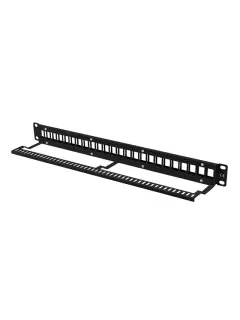 Lanberg Patch Panel Blank 24 Port 1U For Keystone Modules Black