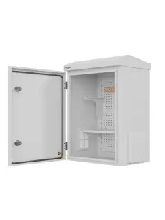 Lanberg Rack Cabinet 10" Wall/Pole-Mount IP55 Hermetic 340X250X500 Grey (Assembled)
