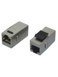 Masterlan combined keystone/coupling STP, Cat.5e, RJ45-RJ45