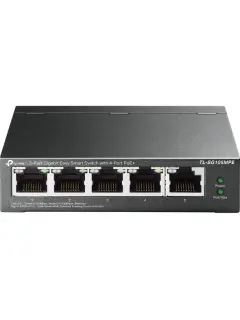 TP-Link 5-Port Gigabit Easy Smart Switch with 4-Port PoE