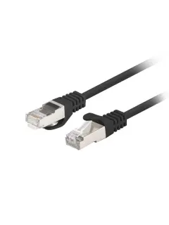 Lanberg CAT.6 FTP 2M Black Fluke Passed Patchcable