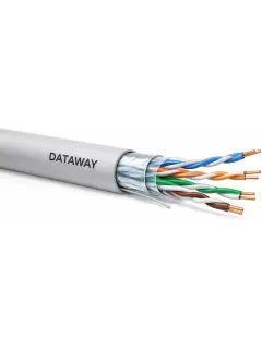 Dataway FTP cable, CAT5e, PVC, Eca, 100m, grey