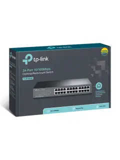 TP-Link 24-port 10 100Mbps Desktop Rackmount Switch
