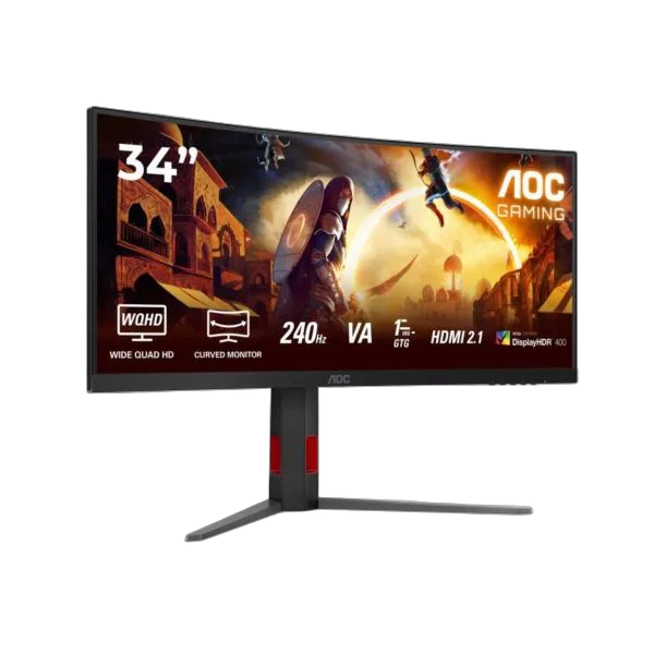 AOC LCD 34" curved, Fast VA, 1ms