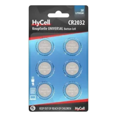 Ansmann Lithium Coin cells CR2032 6pcs blister packaging