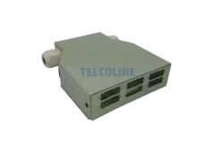 NFO Patch Panel DIN Rail, 6x SC Duplex