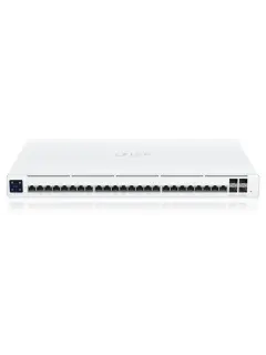 Ubiquiti UISP Switch Pro 220 W (27 V) PoE switch (24) GbE ports, including (16) w/27 V passive PoE
