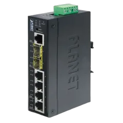 Planet Industrial L2 4-Port 10 100 1000T 2-Port 100 1000X SFP Managed Switch