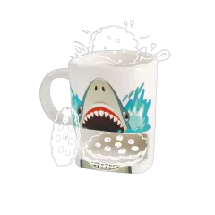 Šalica iTotal s džepom za keks Shark XL1904